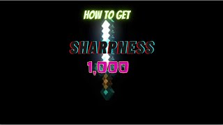 How to Get Sharpness 1,000 - Minecraft Java Edition