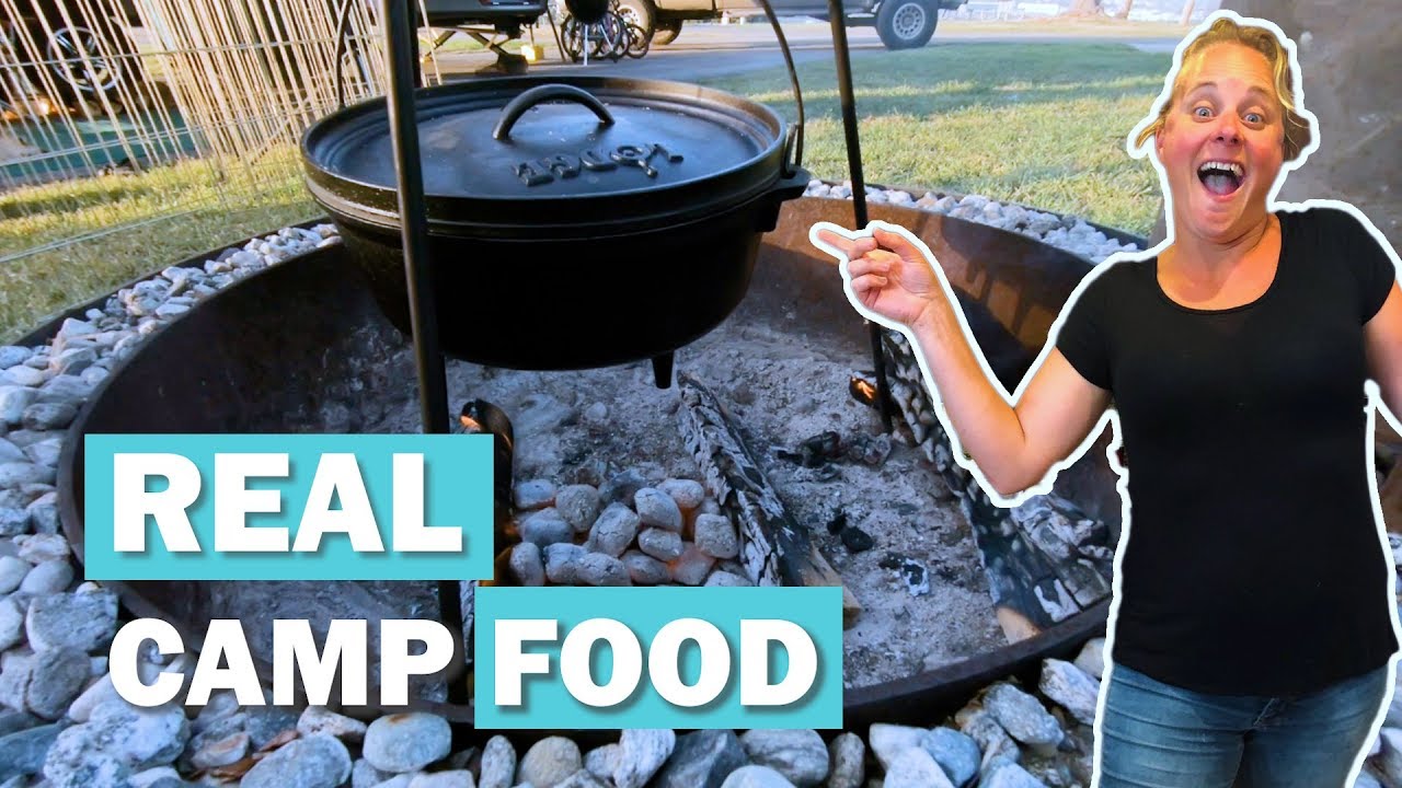 Dutch Oven Recipe South African Potjiekos Camping Food Ideas Youtube