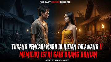 Tukang Pencari Madu Hutan Memiliki Istri Gaib Orang Bunian‼️