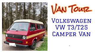 VW T3/T25 VAN TOUR | WITH TOILET AND 2 DOUBLE BEDS | SELF-BUILD VAN | VW CAMPER