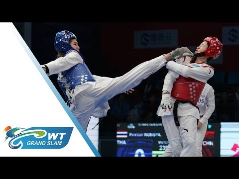 🔥GRAND <strong>SLAM</strong> CHAMPIONS SERIES🔥 -49kg Final Panipak WONGPATTANAKIT(THA) vs Jingyu WU(CHN)ㅣ태권도신문TKDNEWS