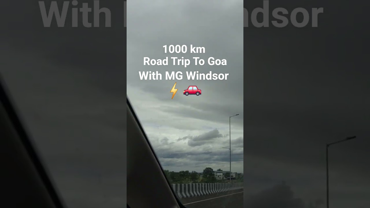 Thumbnail for Ev car long trip #ytshorts #youtubeshorts  #electriccarindia #mgzsev  #travelvlogindia #travelshort