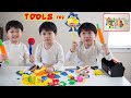 Surprise tools for playdoh  kalebs family adventures  e5