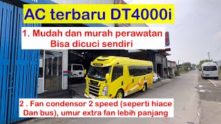 Pasang ac elf microbus nlr85 euro 4 karoseri hartono putra dt4000i