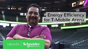IoT EcoStruxure™: Energy Efficiency for T-Mobile Arena | Schneider Electric
