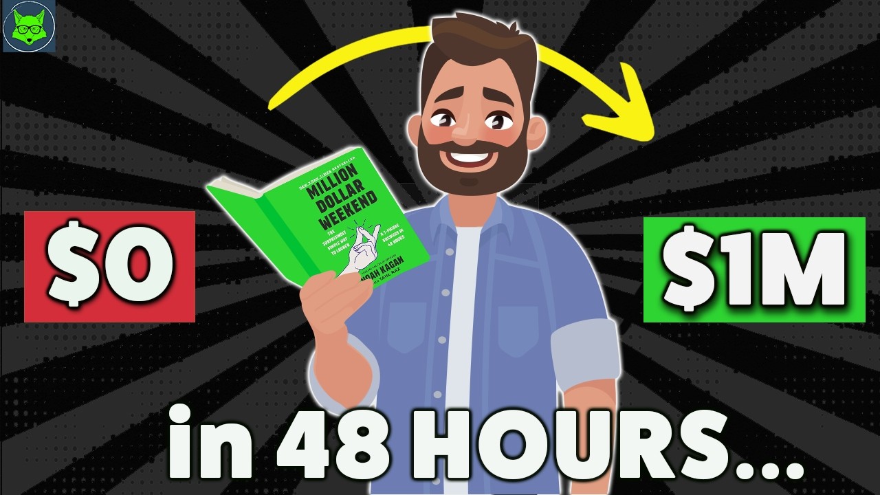 the world's shortest guide to starting a $1M business (Million Dollar Weekend)