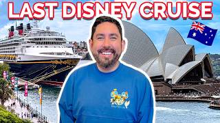 My FULL Experience on the LAST Disney Wonder Cruise in Australia! 🇦🇺