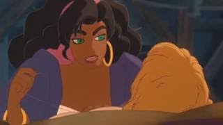 The Hunchback of Notre Dame Esmeralda Phoebus first kiss HD