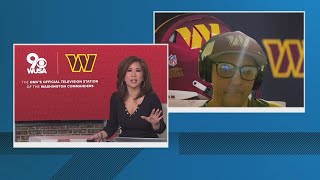 Commanders International Fan of the Year reacts to the team heading to London
