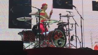 Josh Dun solo drum battle (Live @ Nationwide Arena 6/24/17) Tour de Columbus