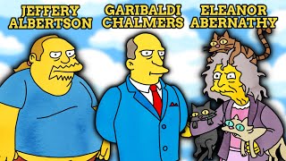 Celebrity The Real Names Of Simpson's Characters Wealth