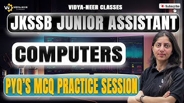 𝗝𝗞𝗦𝗦𝗕 𝗝𝗨𝗡𝗜𝗢𝗥 𝗔𝗦𝗦𝗜𝗦𝗧𝗔𝗡𝗧 𝗜𝗜 𝗖𝗢𝗠𝗣𝗨𝗧𝗘𝗥 𝗠𝗖𝗤 𝗣𝗥𝗔𝗖𝗧𝗜𝗖𝗘 𝗦𝗘𝗦𝗦𝗜𝗢𝗡 - 𝟬𝟵 𝗜𝗜 𝗕𝗬 𝗦𝗛𝗔𝗩𝗜 𝗠𝗔𝗠 #𝘃𝗶𝗱𝘆𝗮𝗻𝗲𝗲𝗿𝗰𝗹𝗮𝘀𝘀𝗲𝘀