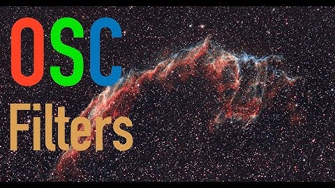 Astrophotography Filters for One Shot Color Cameras