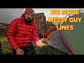 How to tie a guy line  tent tip