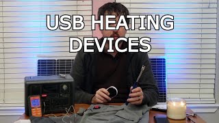 USB Heating Devices  Combine these with Power Stations to Stay Warm this Winter