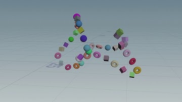 Houdini - Copies along curve (scene file)