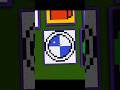 minecraft satysfying pixel art (bmw) #minecraft #minecraftshorts #gaming #minecraftpe #shorts #fyp