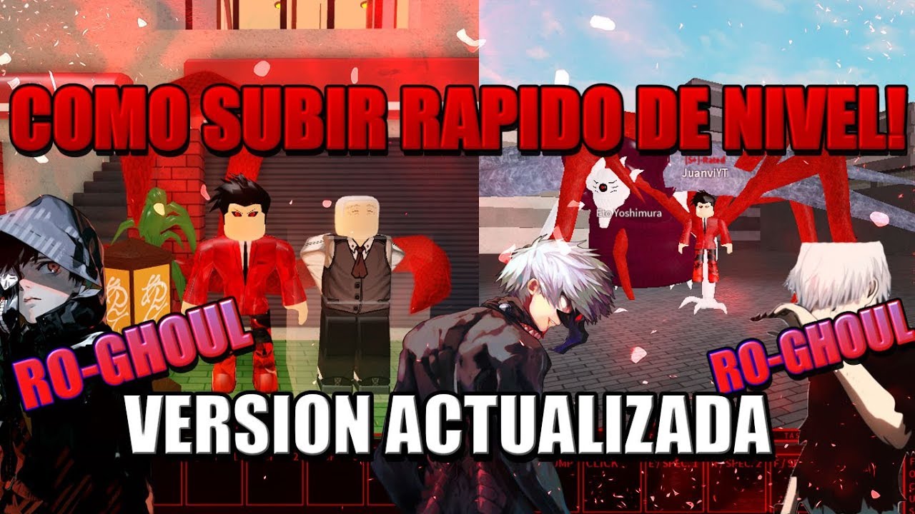 Como Subir Rapido De Nivel Y Dinero En Ro Ghoul Version - grupo de ro ghoul roblox