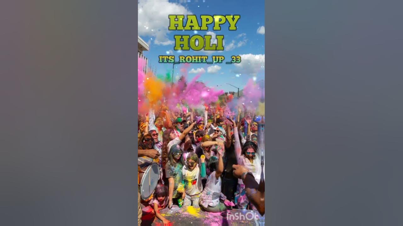 happy holi my all friends