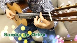 PDF Sample Chiba Kosei - Samba de Orfeu - Fingerstyle Samba guitar tab & chords by Luiz Bonfà.