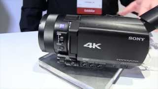 [CES 2014] Новая 4К камера от Sony (FDR-AX100)