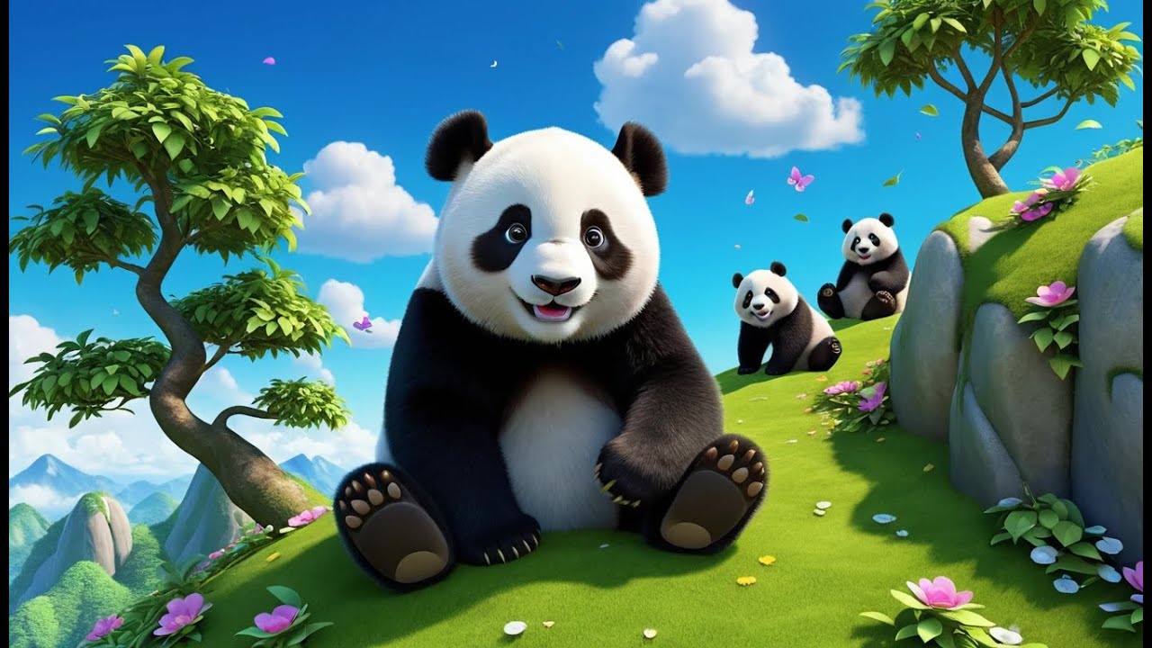 Panda Bear, Panda Bear, Twirl Around! | Playful Animal Song for Toddlers | Fun Nursery  for Kids