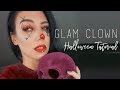 *NOT*  PENNYWISE GLAM HALLOWEEN MAKEUP TUTORIAL | QUINNFACE