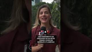 REPÓRTER DA ESPN SE EMOCIONA RELATAR OS MOMENTOS DE TENSÃO EM IND. MEDELLÍN X FLAMENGO #shorts