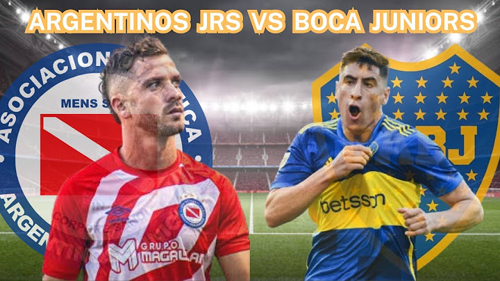 Argentinos Jrs. vs Boca Juniors - Primera División de Argentina - Segunda fase