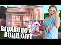 LOSER OF HOUSE BUILD-OFF MUST GIVE AWAY THEIR LEGENDARY PET! ROBLOX BLOXBURG! | JKREW