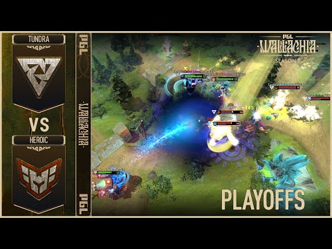 WINNER TO SEMI-FINALS! TUNDRA vs HEROIC - OFFICIAL HIGHLIGHTS - PGL Wallachia S2 | DOTA2