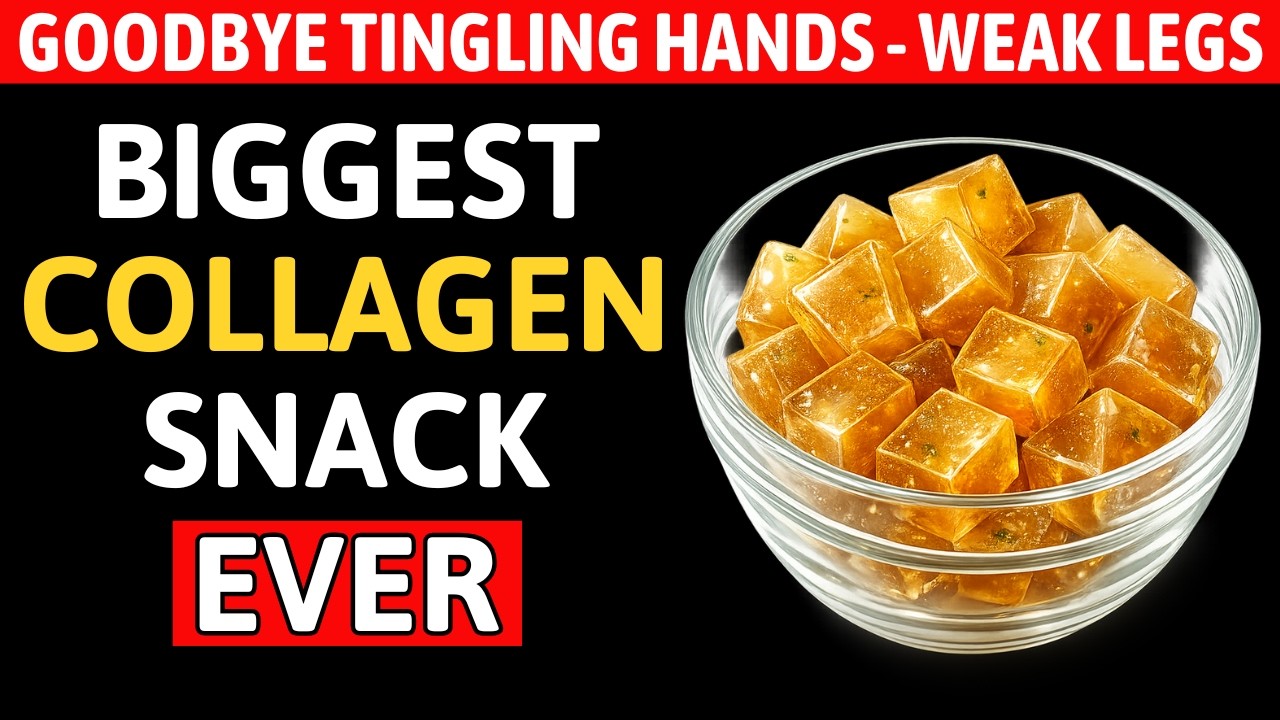 Goodbye Tingling Hands & Weak Legs After 60! 8 Strongest Collagen Snacks