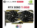 MLLSE RTX 3060 TI 8gb c aliexpress. Распаковка.