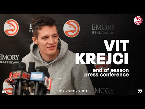 Vit Krejci 2024 End-of-Season Press Conference