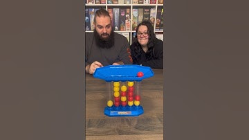 Close Game! Come Play Bouncing Ball With Us! #boardgames #couple