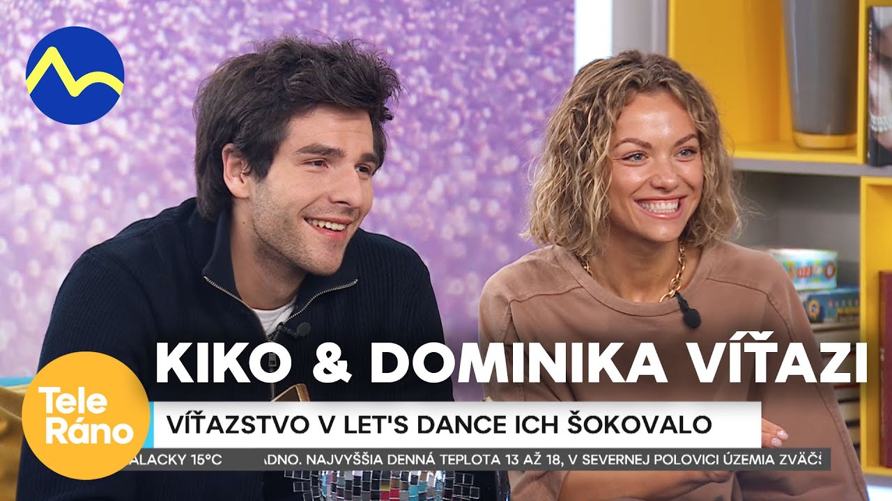 Kristián Baran a Dominka Rošková - víťazi 10. ročníka Let's Dance 2025 | Teleráno