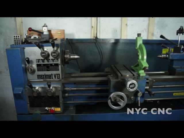 Maximat Lathe - New Equipment! Inspecting and Leveling - YouTube