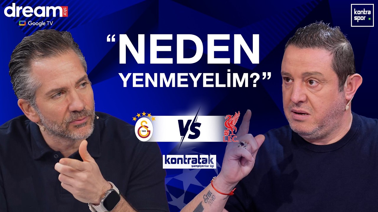 🔴 CANLI | Galatasaray - Liverpool Maç Önü | Nihat Kahveci, Nebil Evren | Kontratak