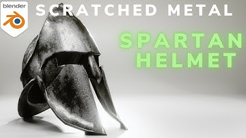 blender procedural Scratched Metal #blender #blendertutorial
