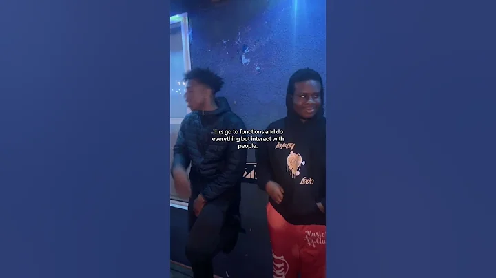 🥷ers go to functions and do everything but interact with people😂‼️ #viral #funny #whorunitace