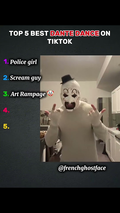 Top 5 best DANTE DANCE on Tiktok🕺