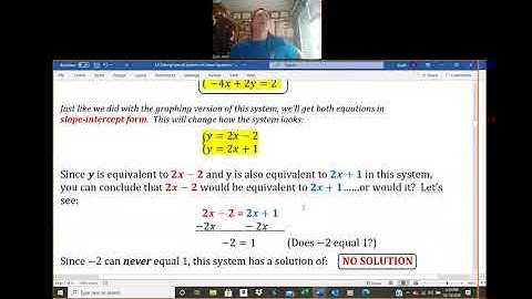 5.4 Special Solutions for Systems of LInear Equations