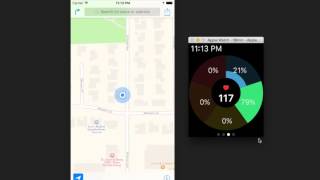 MotiFIT Run Native watchOS2 App Demo screenshot 4