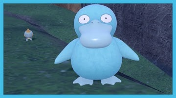 Random Shiny Psyduck in Pokemon Scarlet