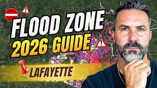 Lafayette Flood Zone X vs Zone AE: 2026 Buyers Guide