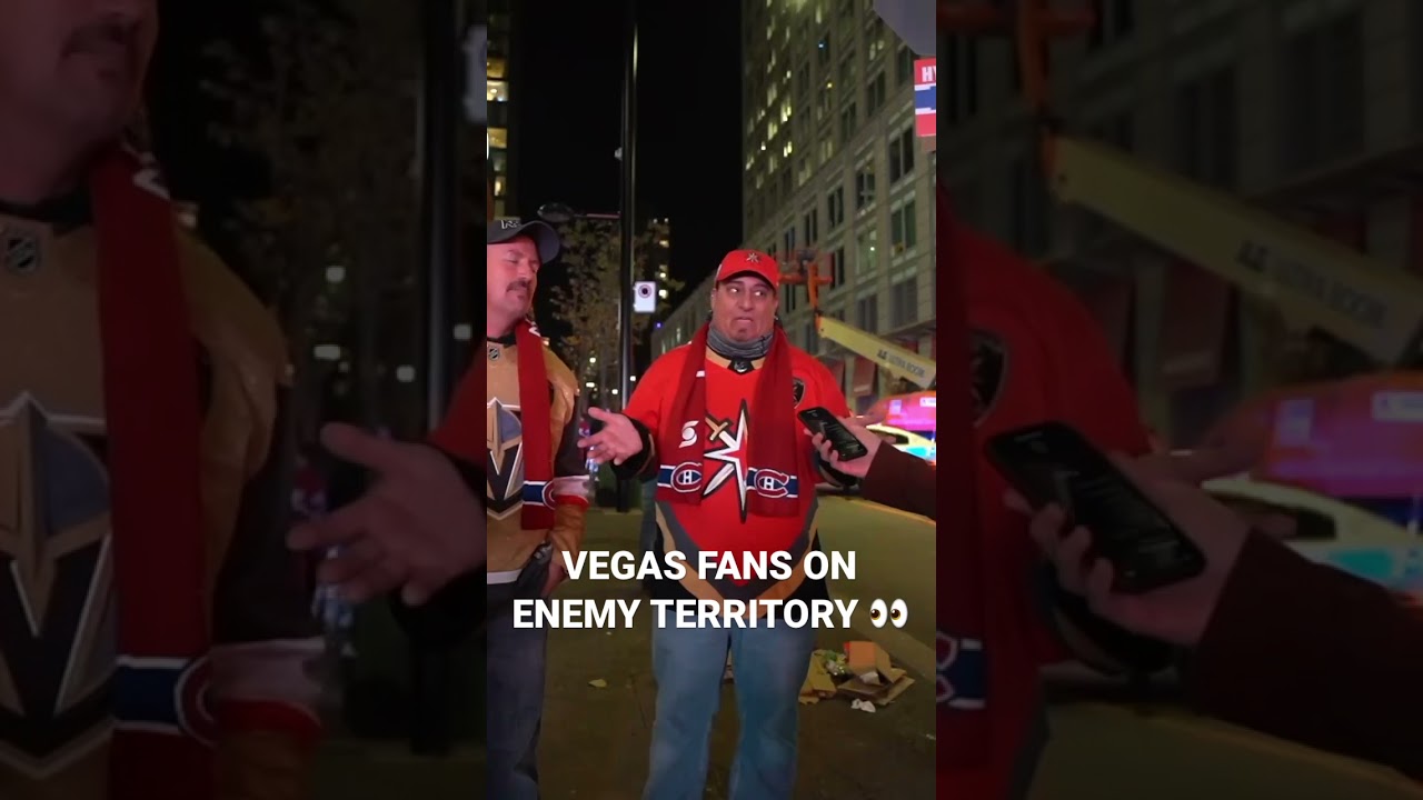 Vegas fans say Bell Center is the NHL’s best arena  🤷‍♂️ #shorts