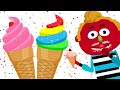 Nursery Rhymes for Kids | Ice Cream Song and More on HooplaKidz TV