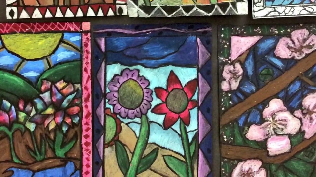 The smARTteacher Resource: Faux Stained Glass