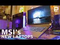MSI's GS66 Stealth, Creator 17 miniLED, and Simulated Reality hands-on at CES 2020