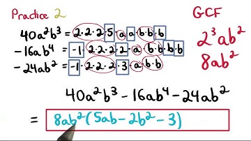 GCF Practice 2 - Visualizing Algebra